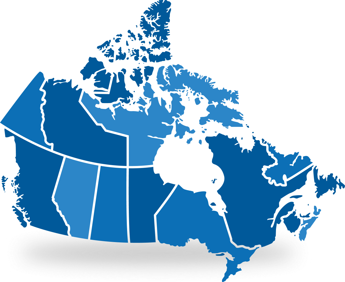 map of canada