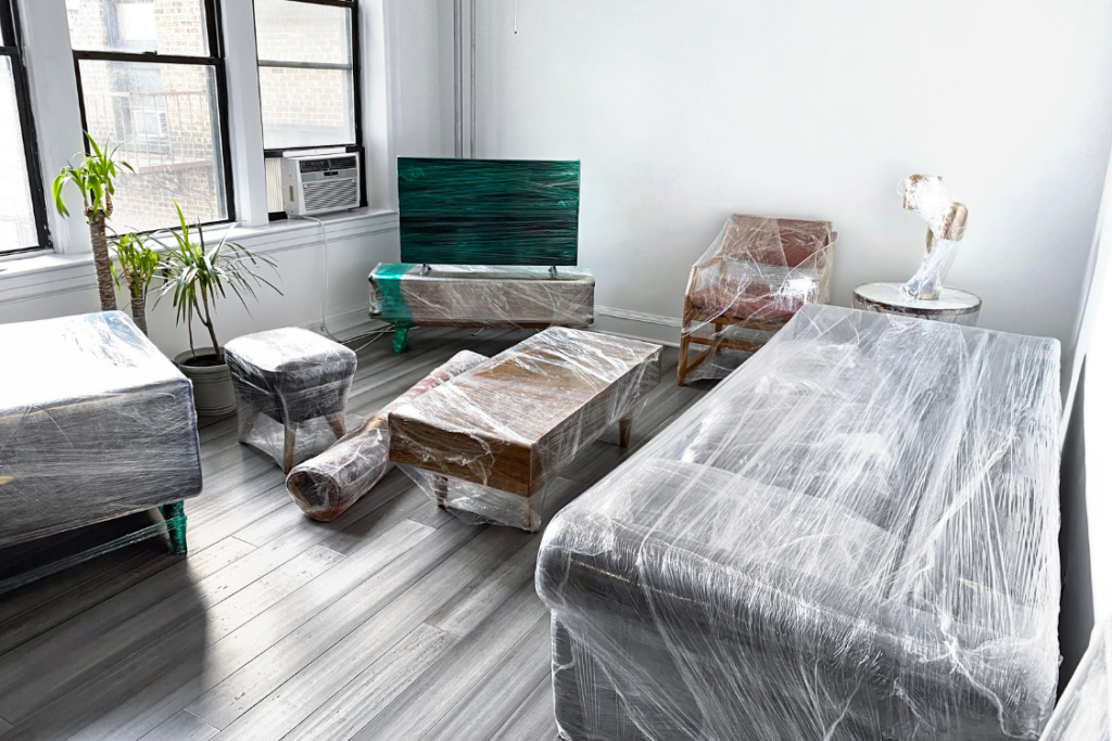 Déballage de la chambre