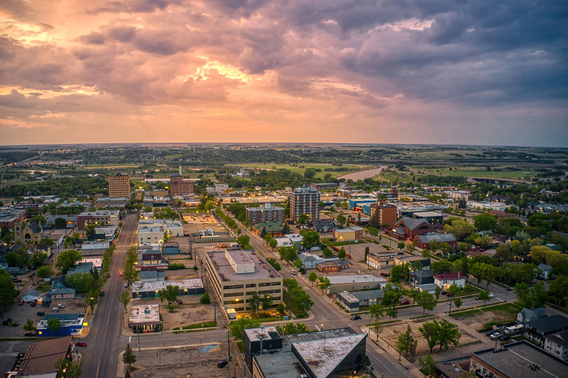 City of Brandon, Manitoba skyline and community overview
